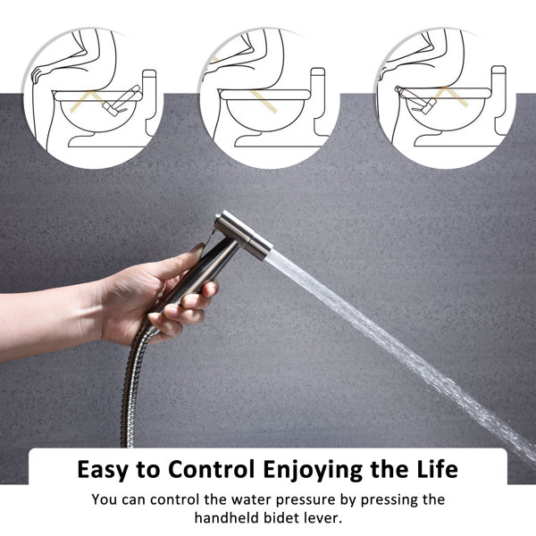 kaifengshianjieshangmaoyouxiangongsi Elongated Hand Held Bidet Wayfair